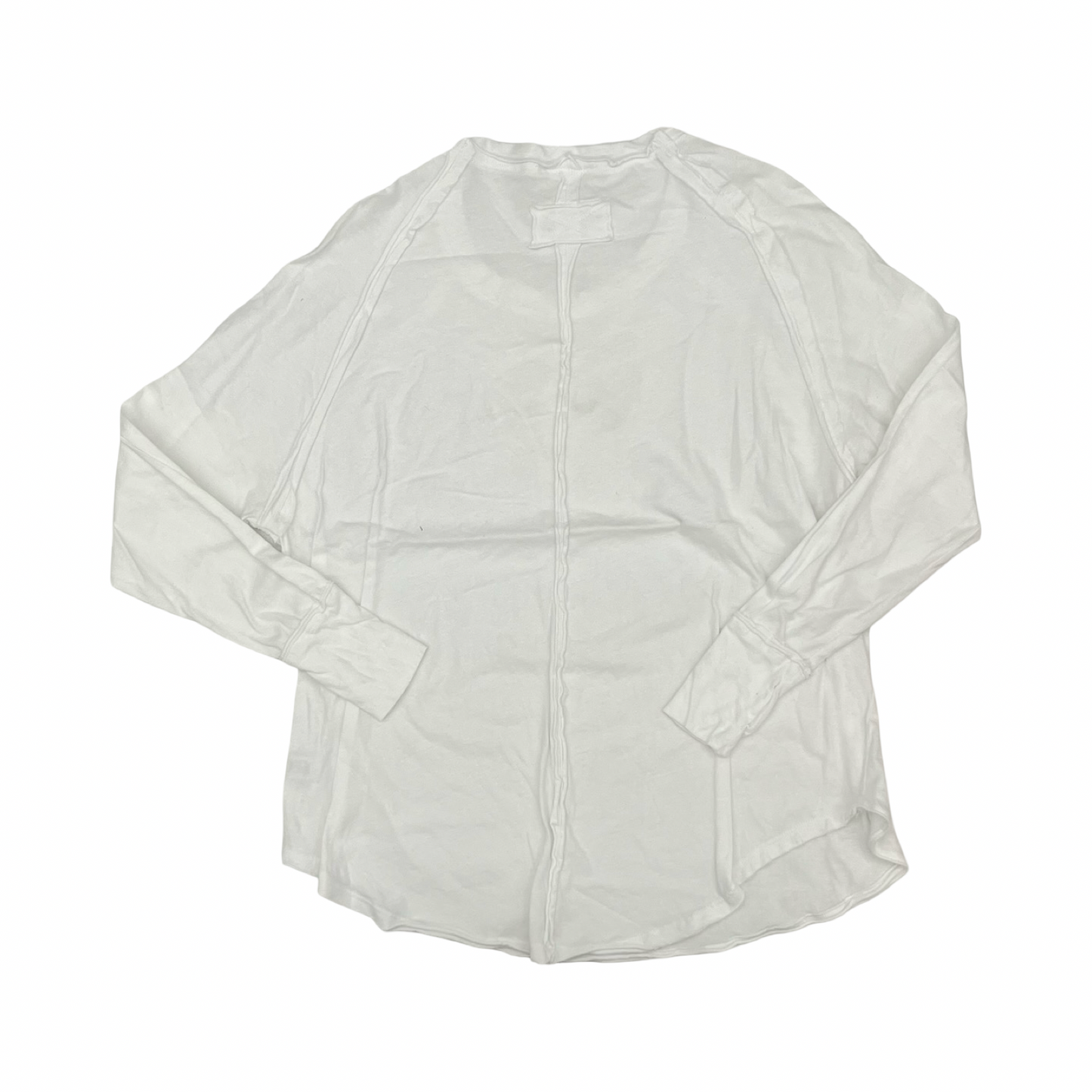 Top Ls Basic By Zenana In White, Size:Xl