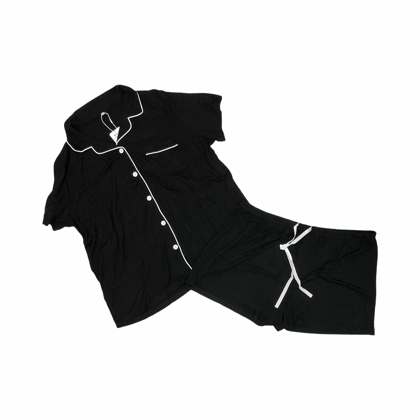 Pajamas 2Pc By Cme In Black, Size:1X