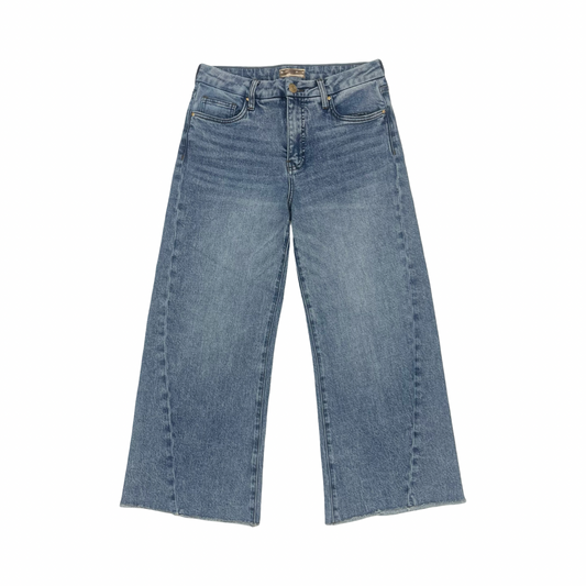 Jeans Wide Leg By Kut In Blue Denim, Size:4