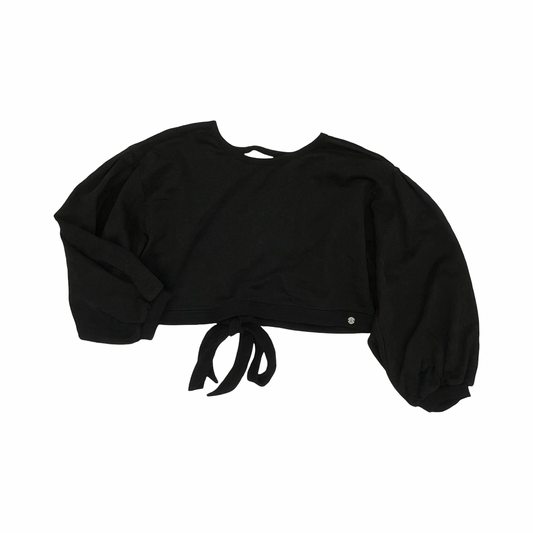 Sweatshirt Crewneck By Clothes Mentor In Black, Size:M