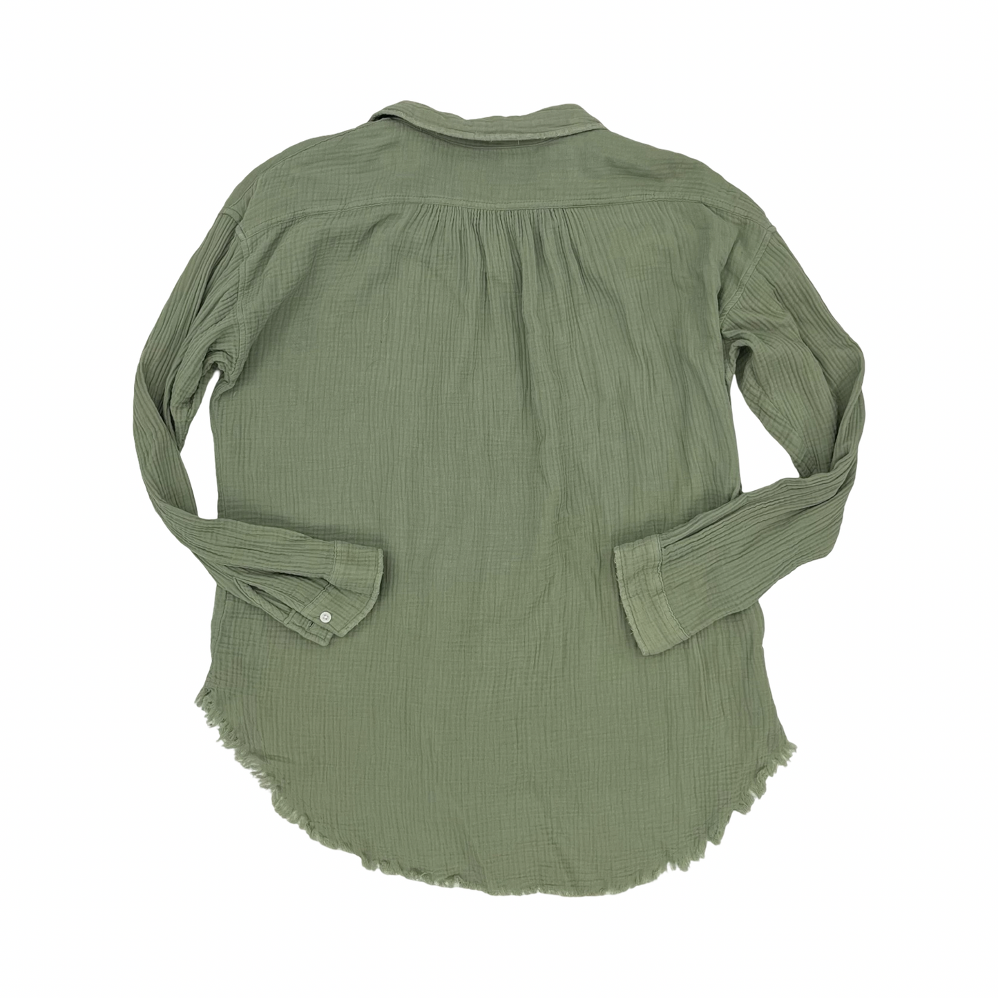 Top Ls By Thread And Supply In Green, Size:Xl