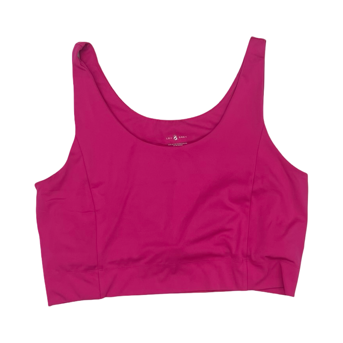 Athletic Bra By Lou And Grey In Pink, Size:Xxl
