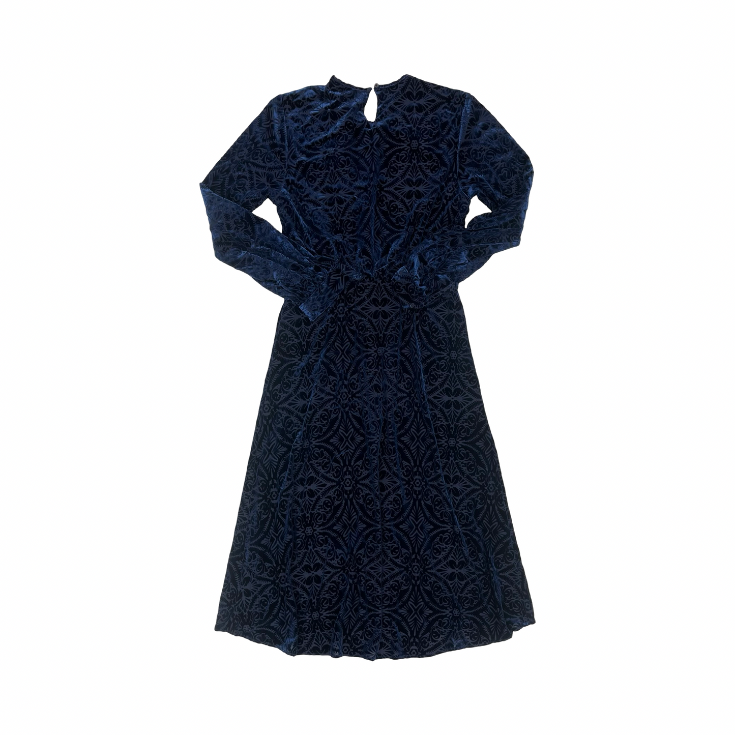 Dress Party Midi By Clothes Mentor In Navy, Size:Xs