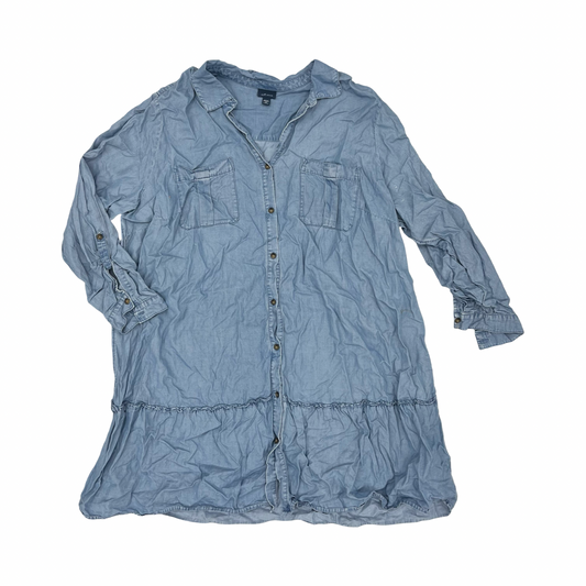 Dress Casual Short By J. Jill In Blue Denim, Size:3