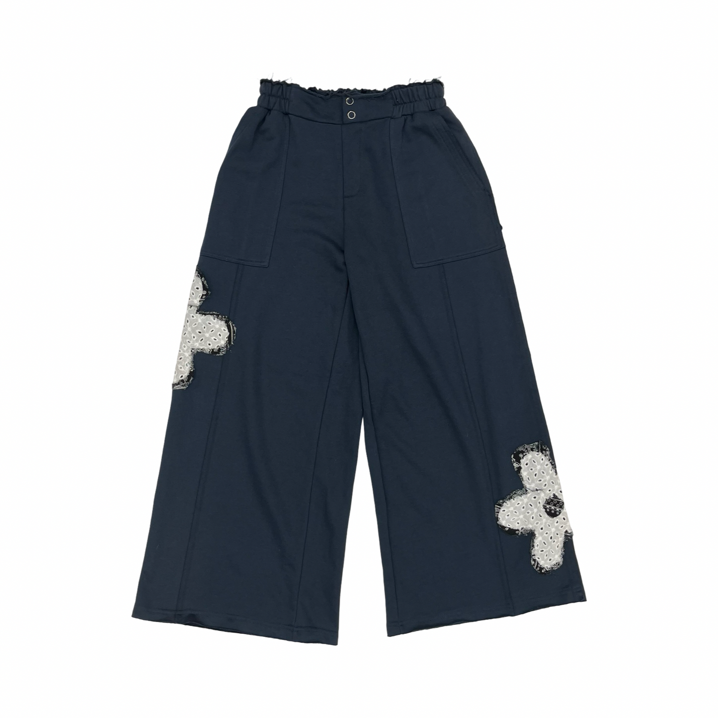 Pants Wide Leg By Davi & Dani In Navy, Size:M