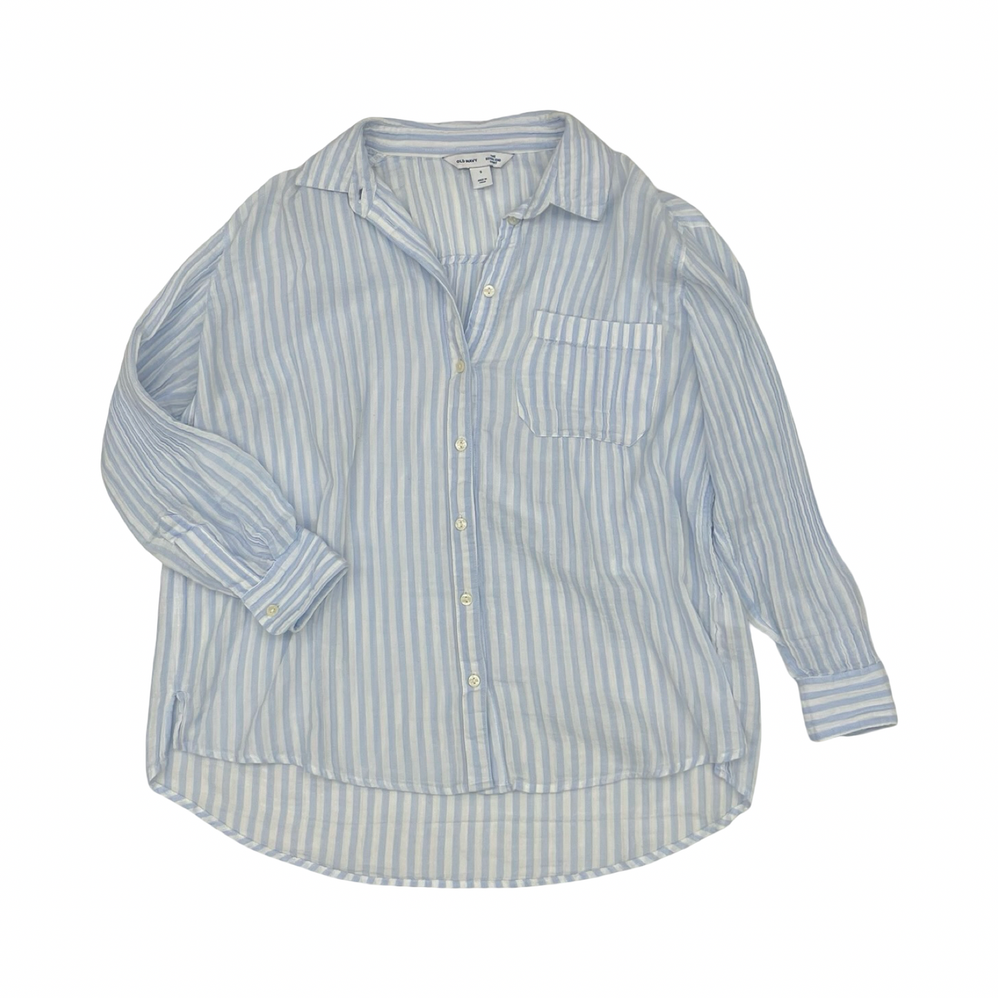 Top Ss By Old Navy In Blue & White, Size:S