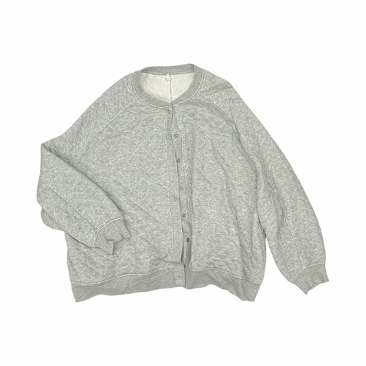 Sweatshirt Crewneck By Aerie In Grey, Size:Xxl