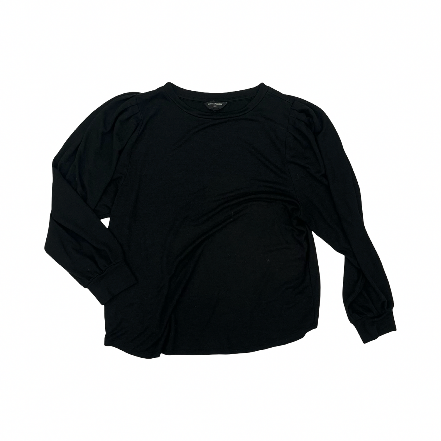 Top Ls By Banana Republic In Black, Size:L