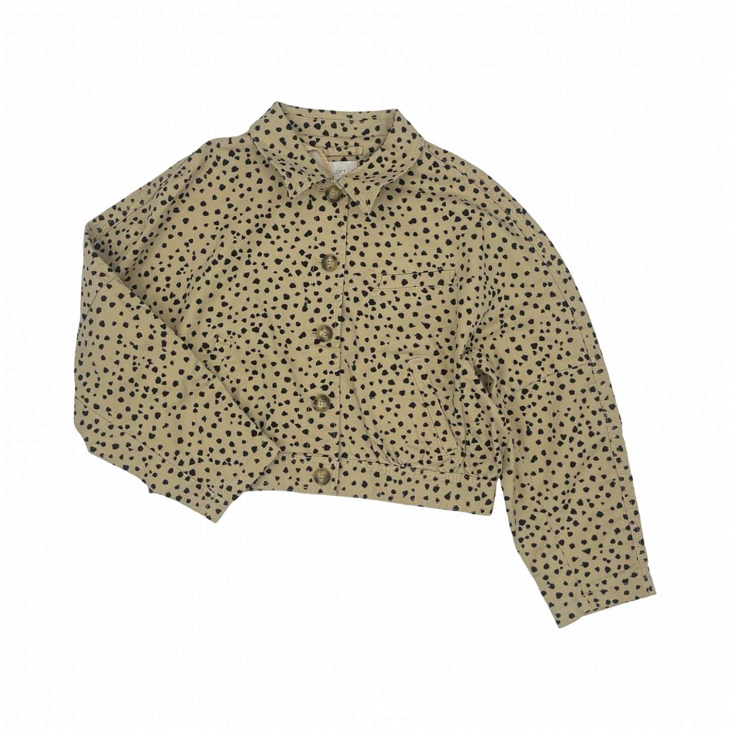 Jacket Other By Loft In Animal Print, Size:M