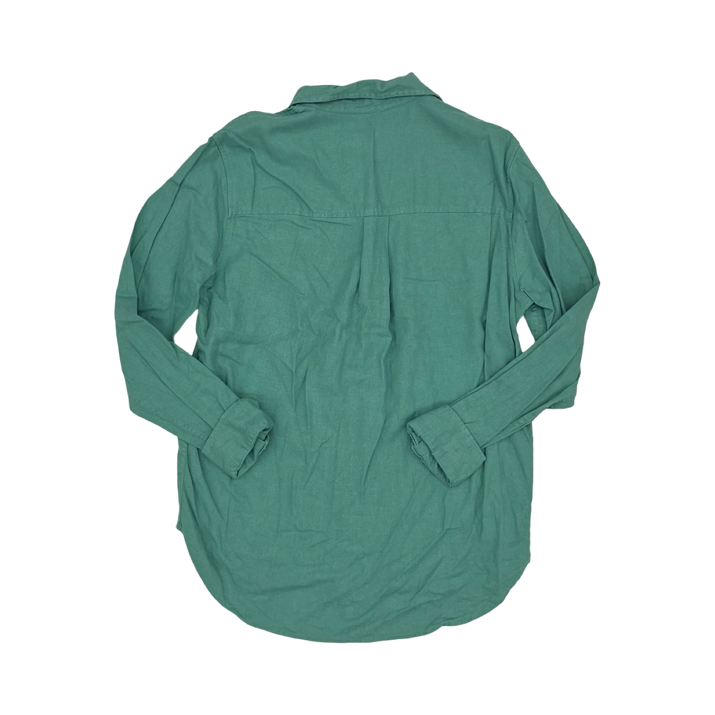 Top Ls By Universal Thread In Green, Size:S