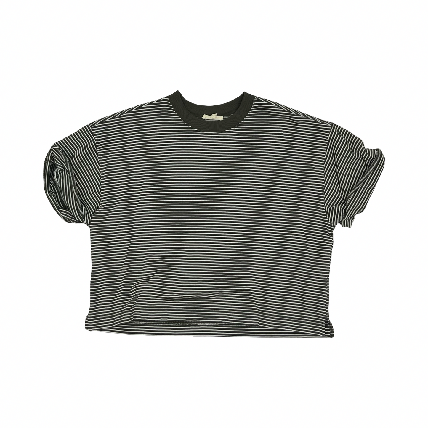 Top Ss By Madewell In Green & White, Size:L