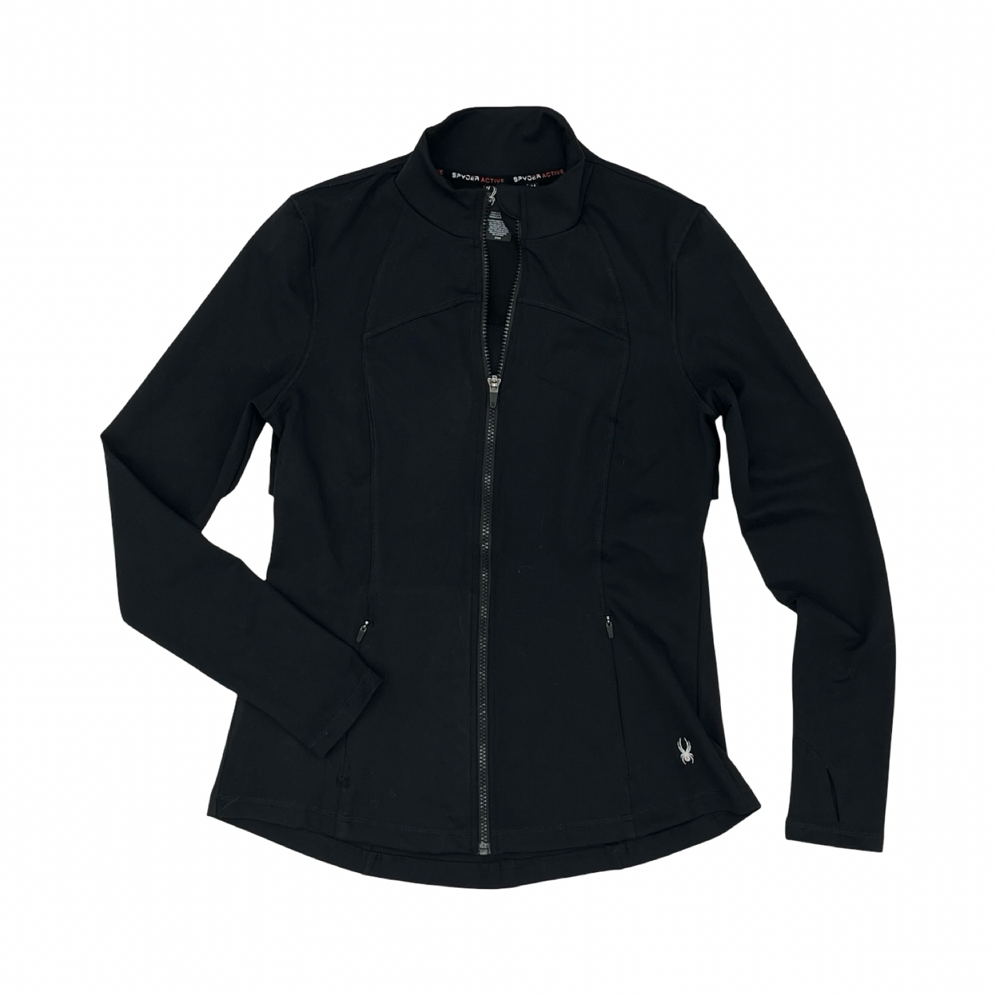 Athletic Jacket By Spyder In Black, Size:M