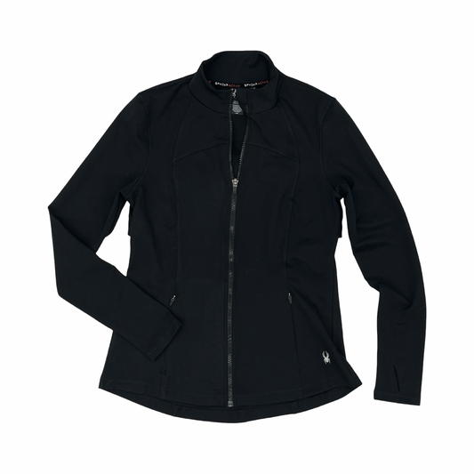 Athletic Jacket By Spyder In Black, Size:M