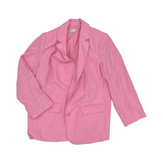 Blazer By A New Day In Pink, Size:Xxl