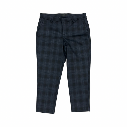 Pants Dress By Liverpool In Black & Blue, Size:18