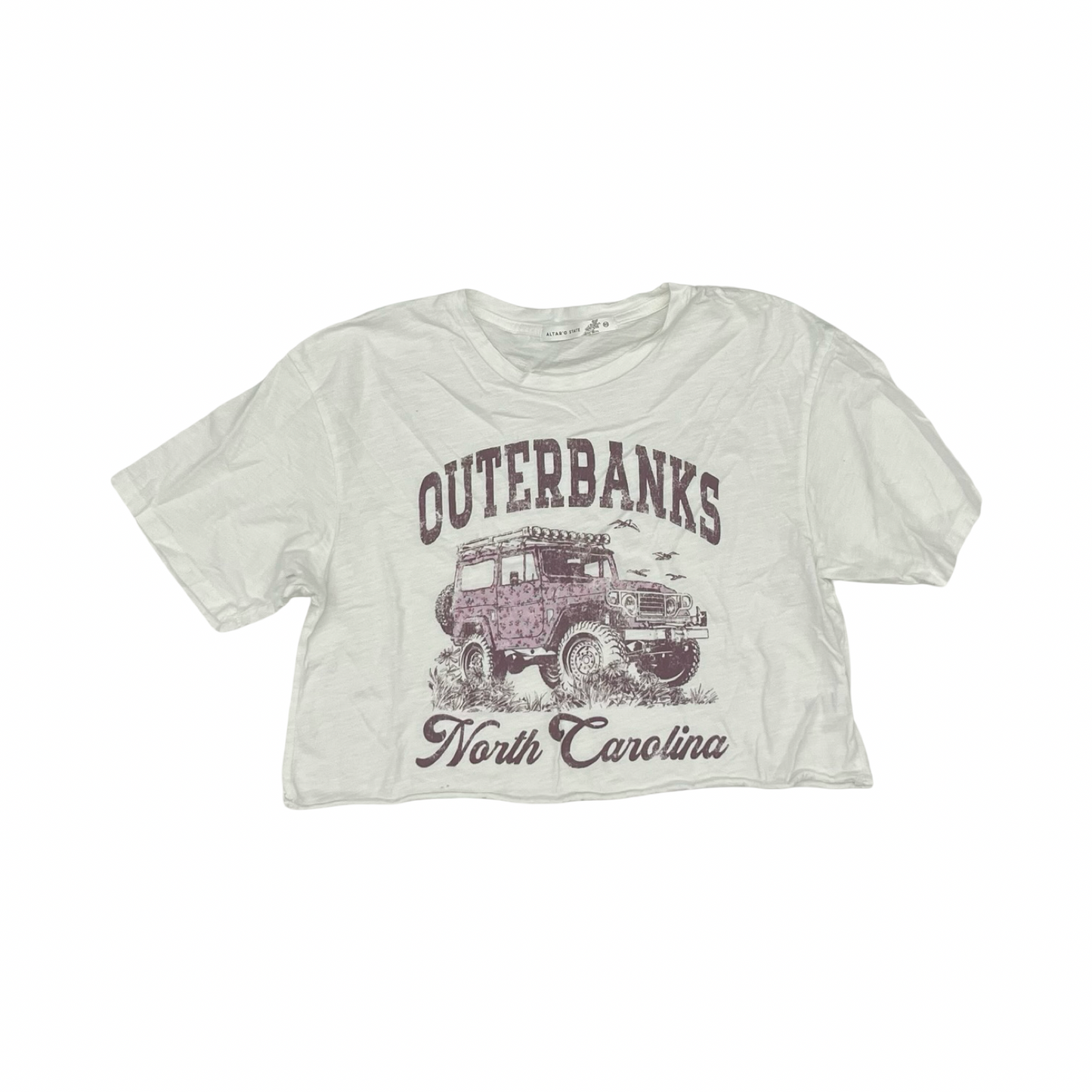 Top Ss By Altard State In Cream & Pink, Size:Xs