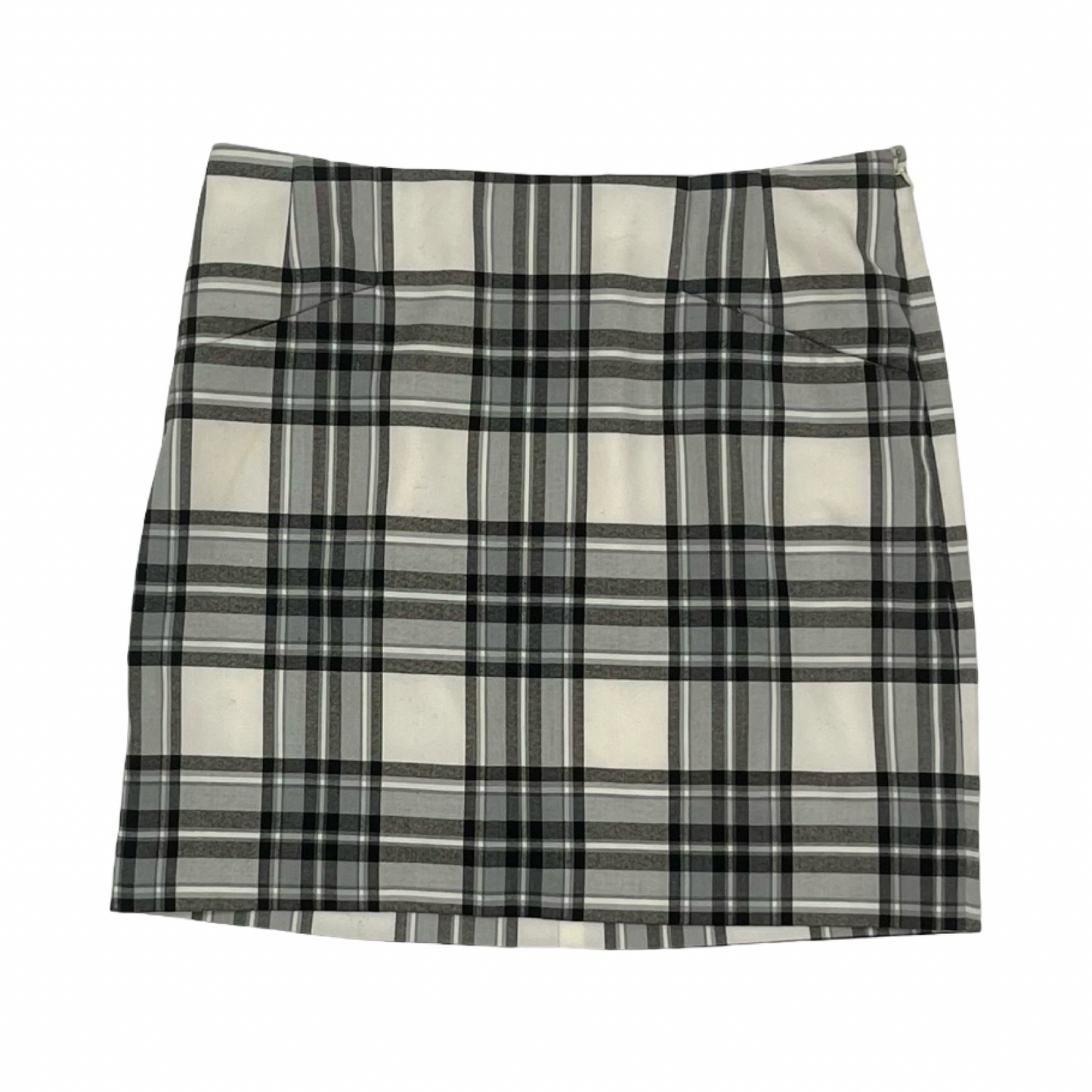 Skirt Mini & Short By Banana Republic In Cream & Grey, Size:4