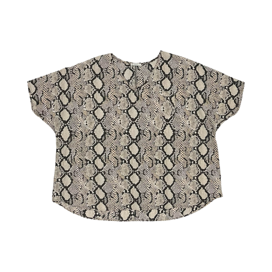 Blouse Ss By Jodifl In Animal Print, Size:M