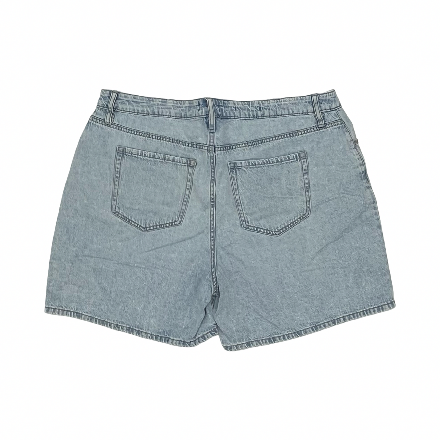 Shorts By Ava & Viv In Blue Denim, Size:18