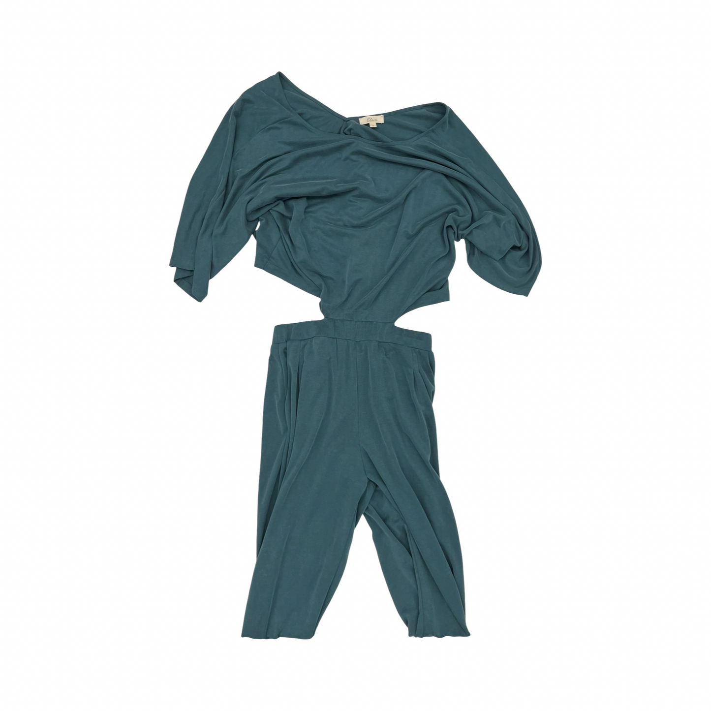 Jumpsuit By Elan In Green, Size:L