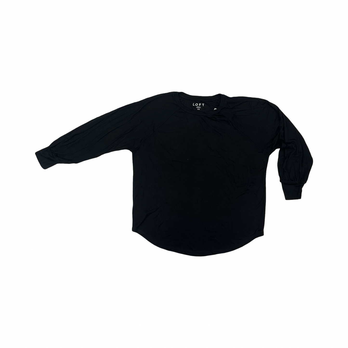 Top Ls By Loft In Black, Size:Xs