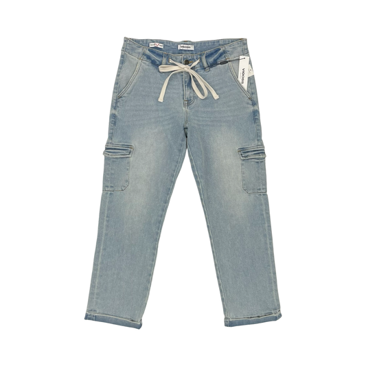 Jeans Straight By Vigoss In Blue Denim, Size:8