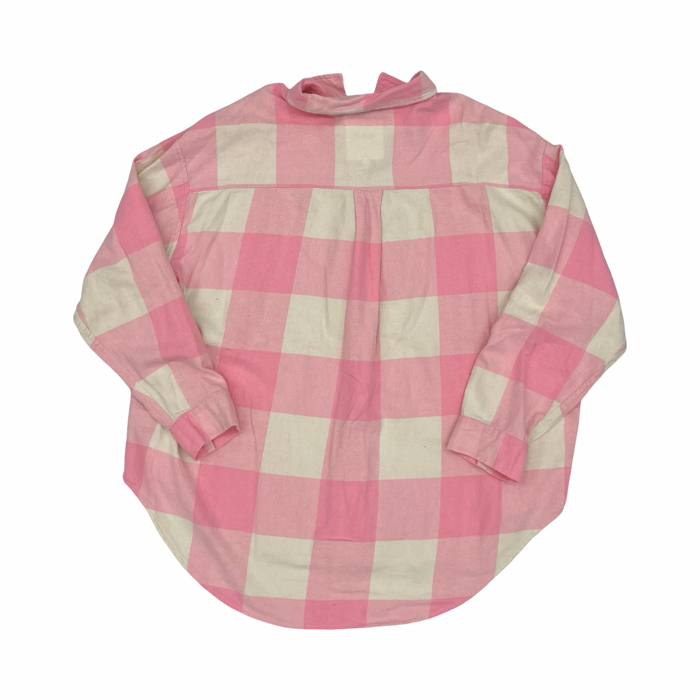 Top Ls By Aerie In Cream & Pink, Size:L