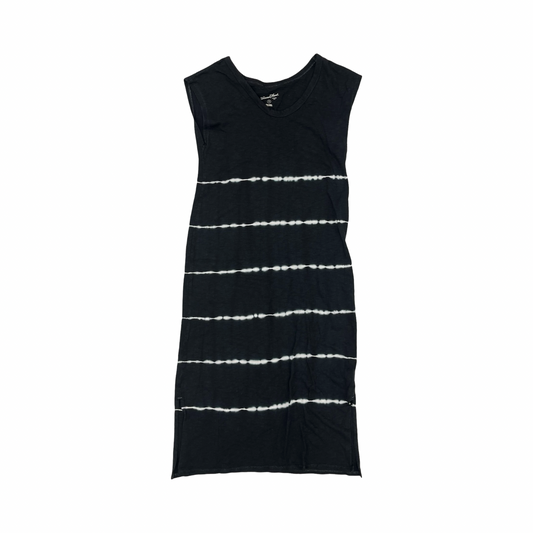 Dress Casual Midi By Universal Thread In Black & White, Size:Xs