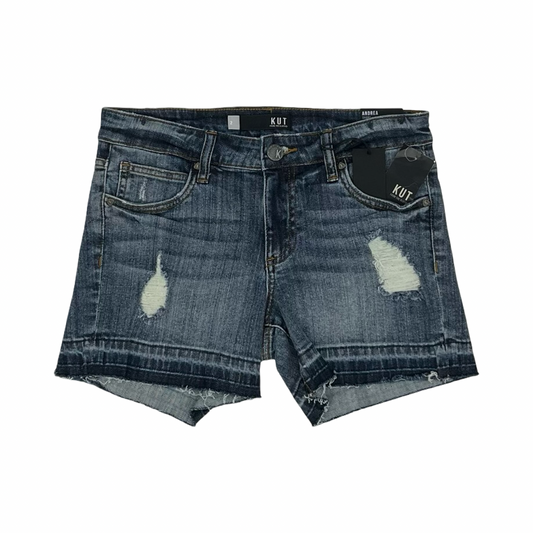 Shorts By Kut In Blue Denim, Size:2