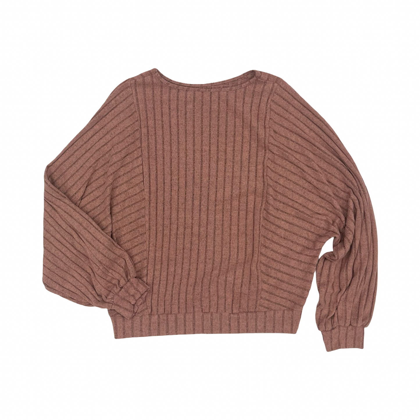 Top Ls By Emery Rose In Pink, Size:Xl