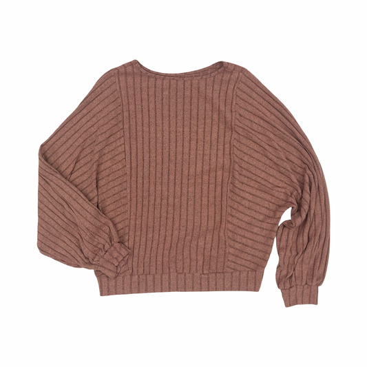 Top Ls By Emery Rose In Pink, Size:Xl