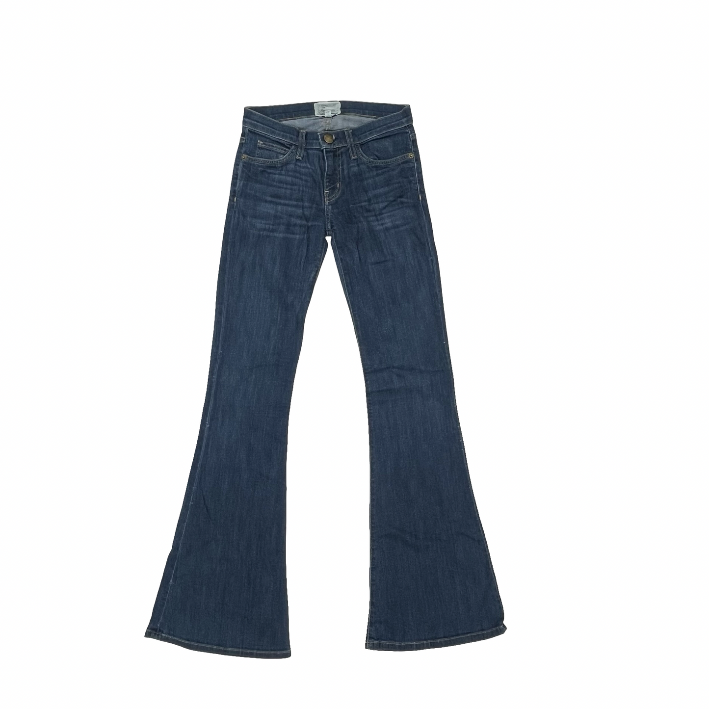 Jeans Flared By Current Elliott In Blue Denim, Size:0
