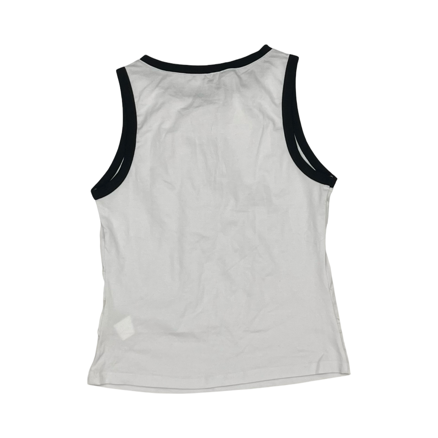 Tank Top By Cmf In Black & White, Size:M