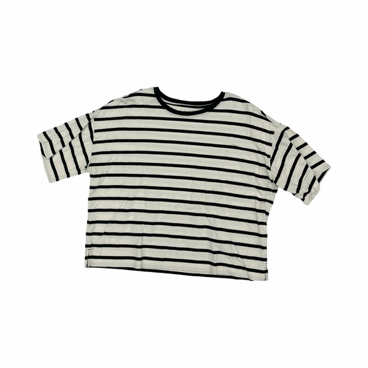 Top Ss By Loft In Black & White, Size:Xl