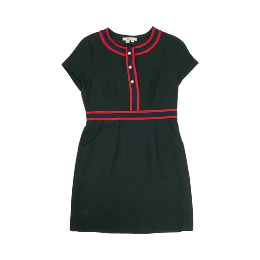 Dress Work By Boden In Blue & Green, Size:6P