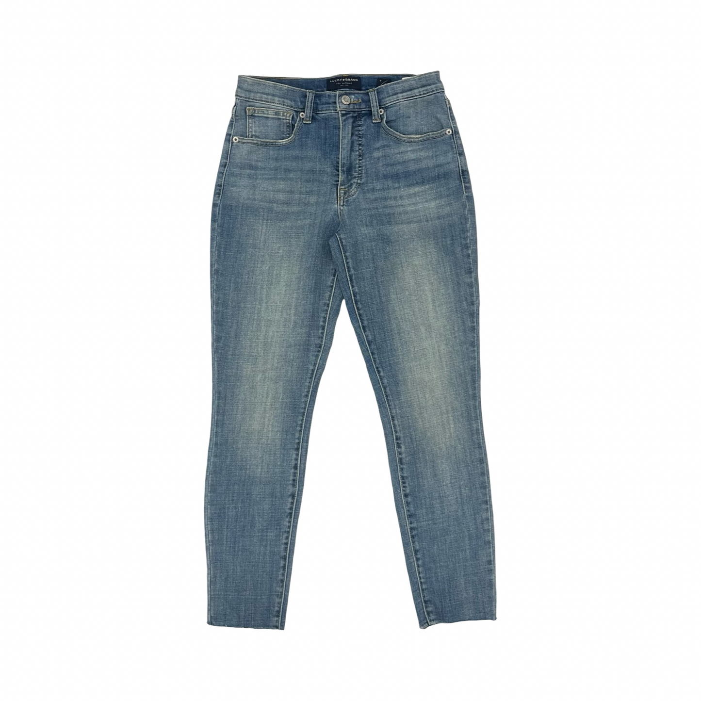Jeans Skinny By Lucky Brand In Blue Denim, Size:6