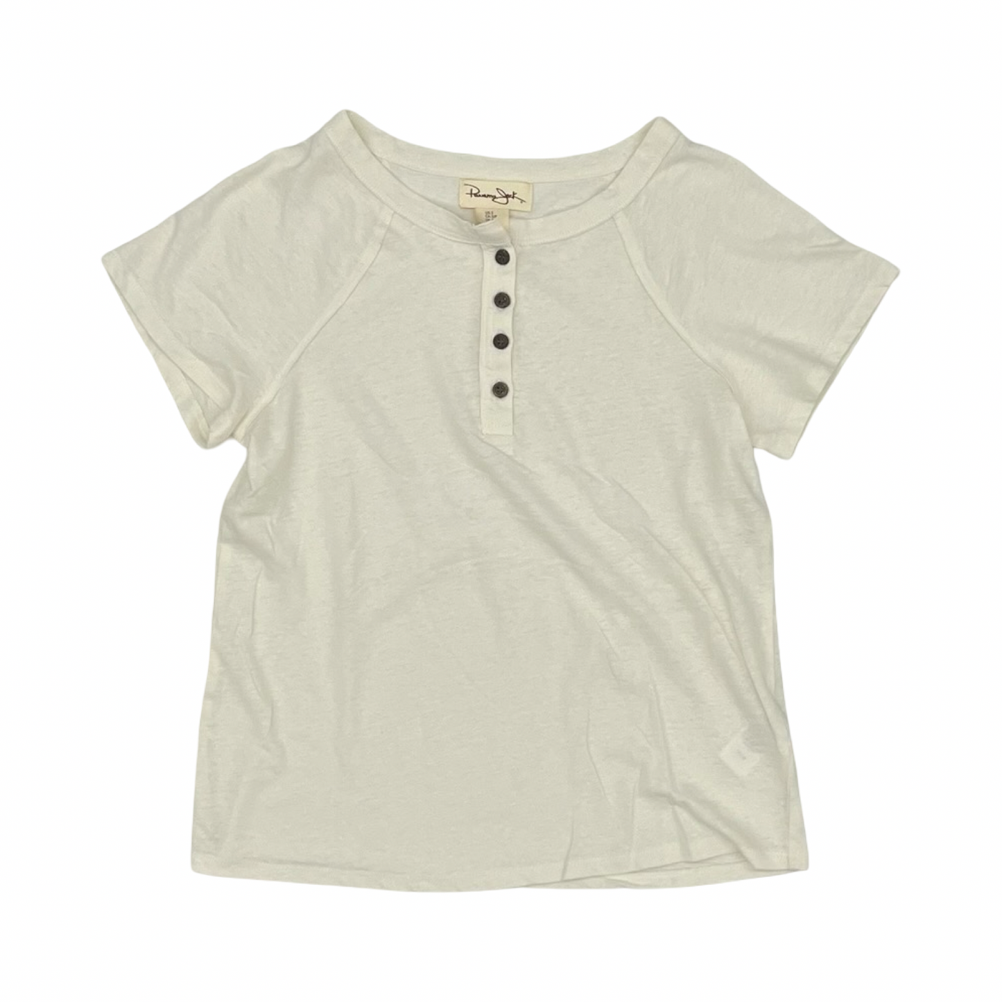 Top Ss By Clothes Mentor In Cream, Size:S