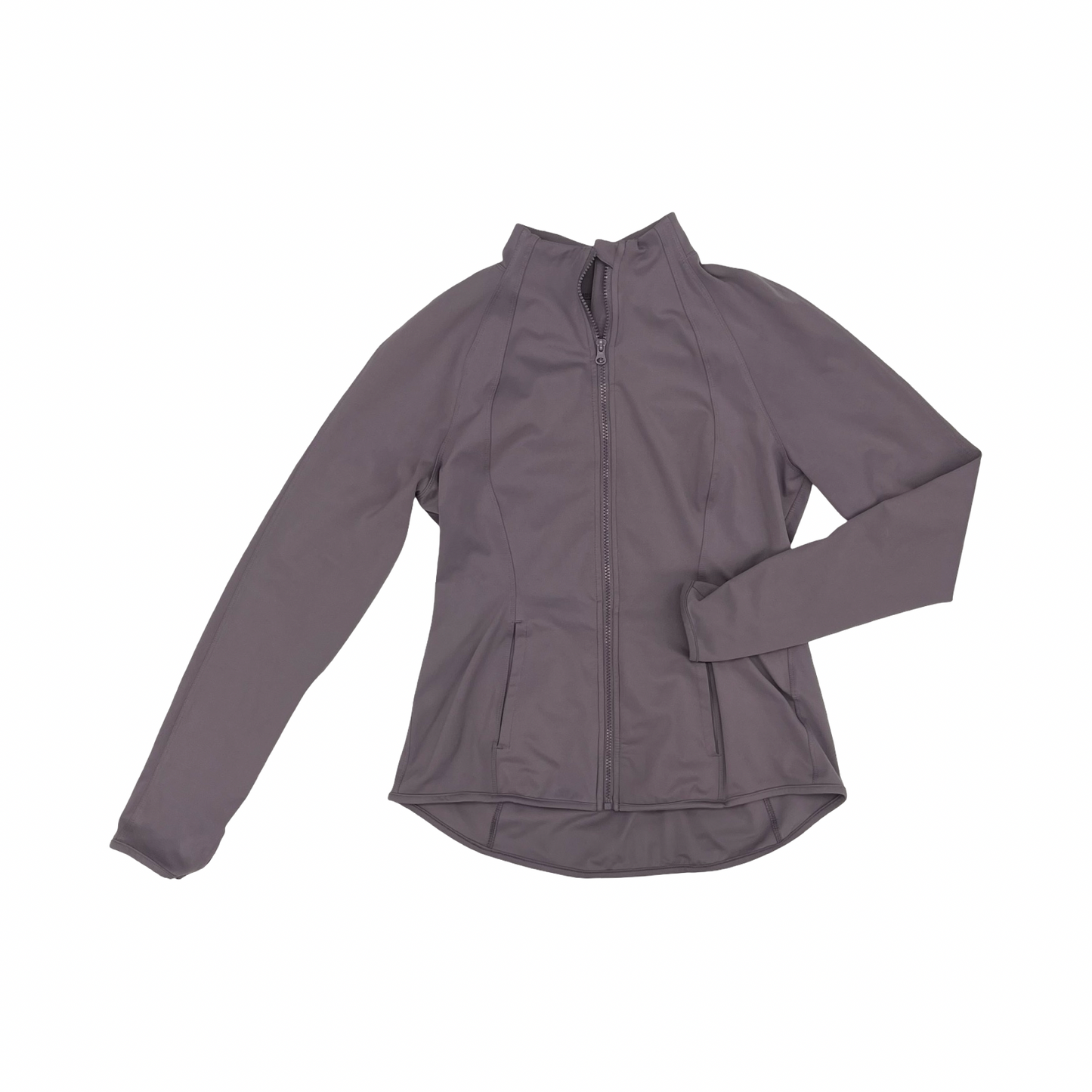Athletic Jacket By Yogalicious In Purple, Size:L