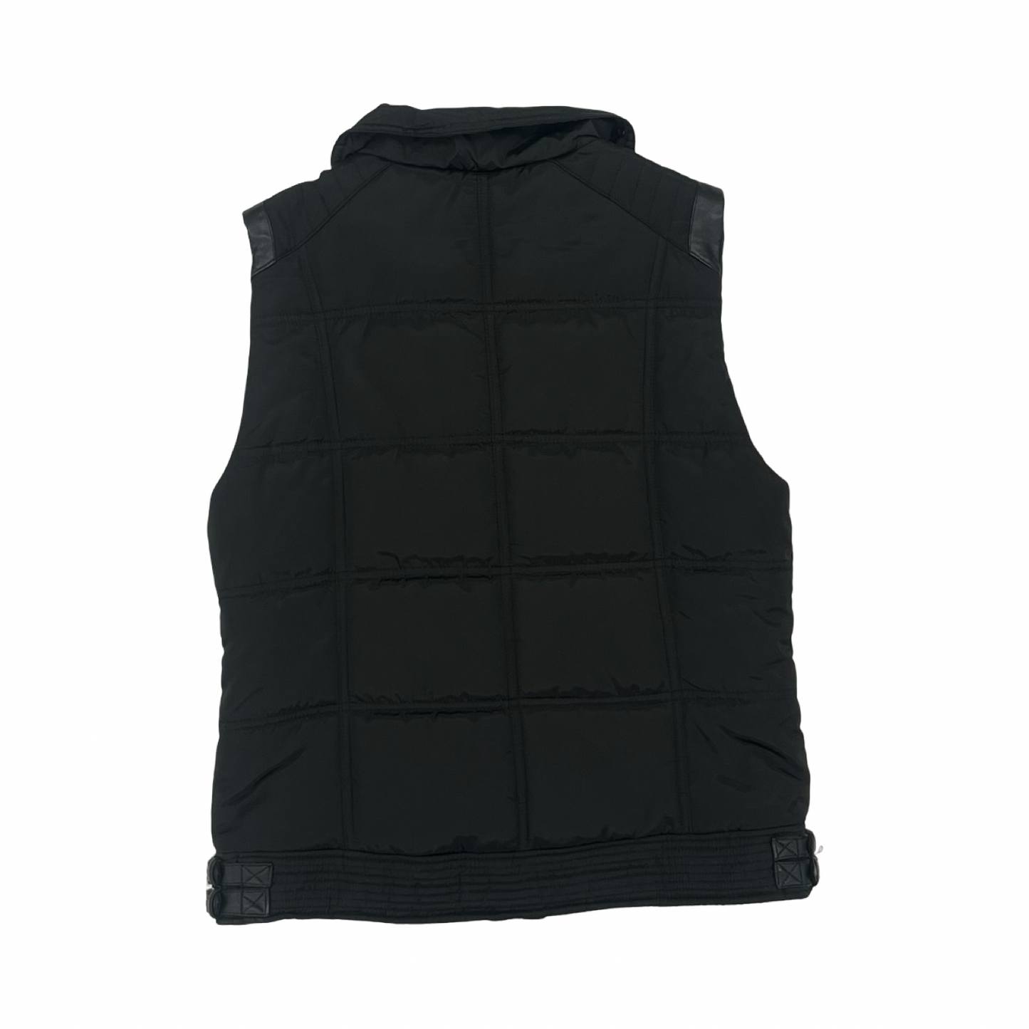 Vest Puffer & Quilted By Thread And Supply In Black, Size:M