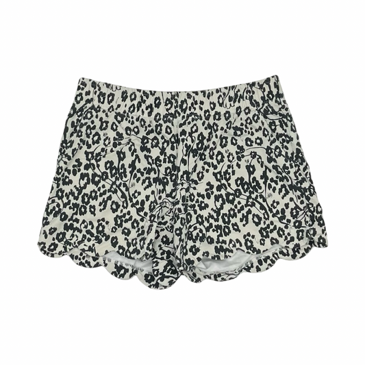 Shorts Designer By Lilly Pulitzer In Black & Cream, Size:L