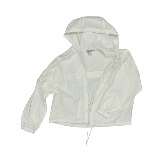 Athletic Jacket By Athleta In Ivory, Size:M