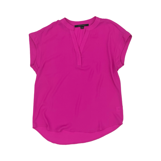 Blouse Ss By Cynthia Steffe In Pink, Size:M