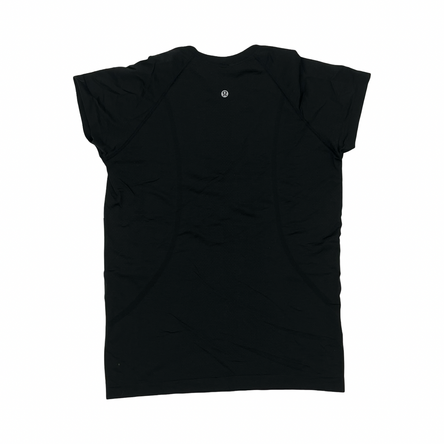 Athletic Top Ss By Lululemon In Black, Size:M