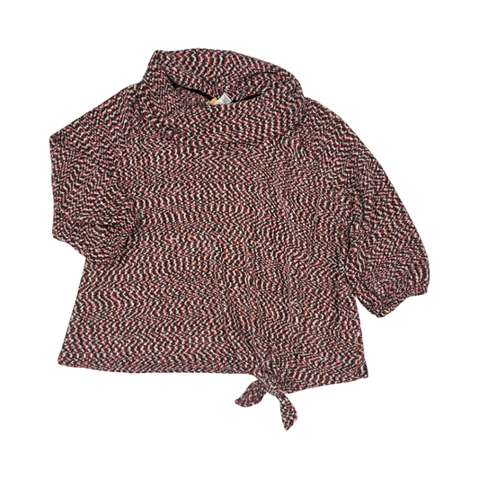 Sweater By Ruby Rd In Black & Red, Size:1X