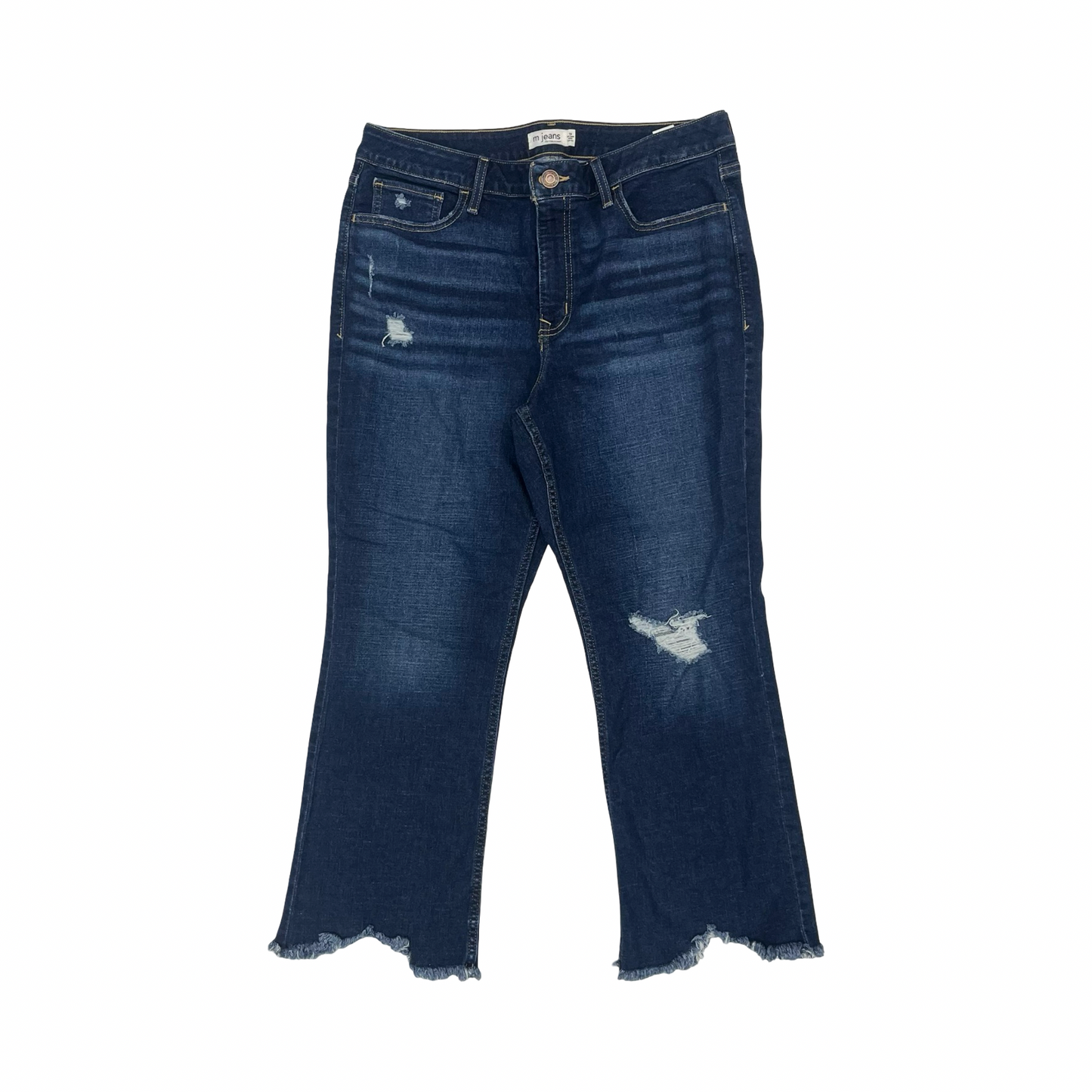 Jeans Boot Cut By Maurices In Blue Denim, Size:16