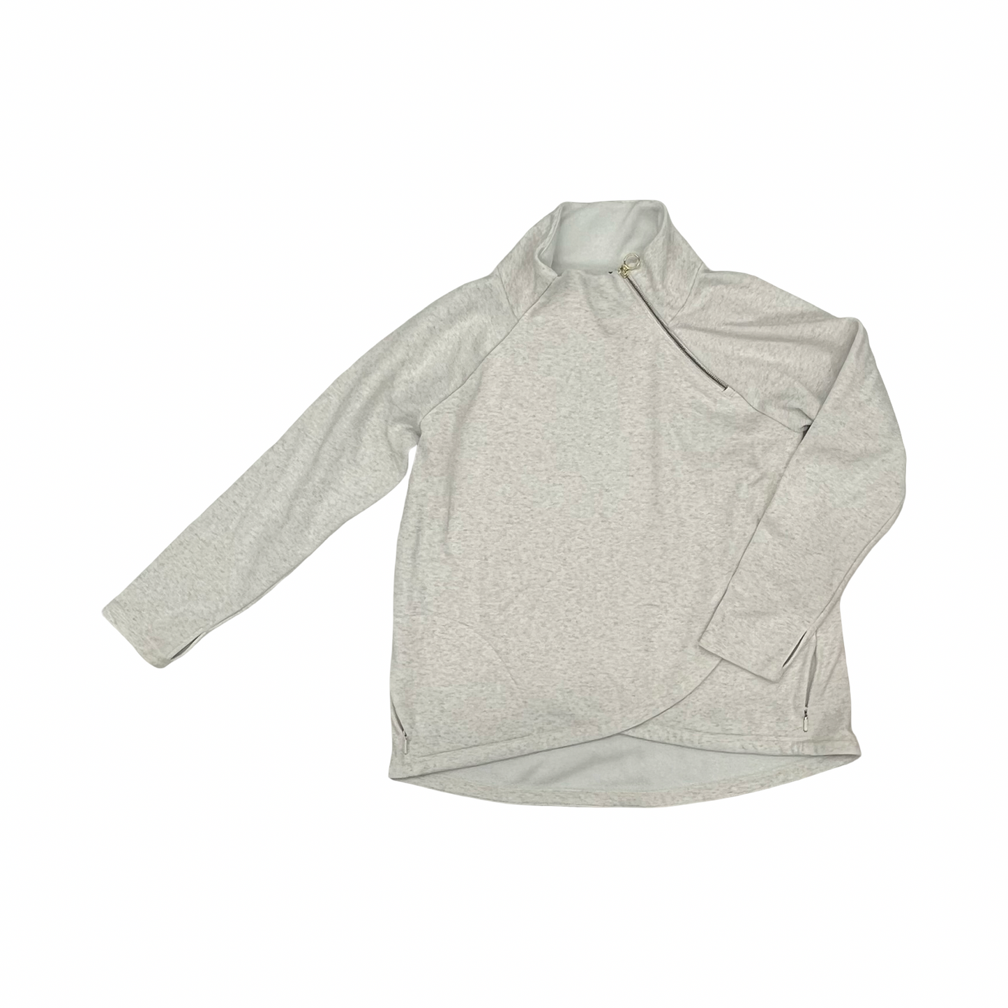 Athletic Sweatshirt Collar By Athleta In Tan, Size:Xl