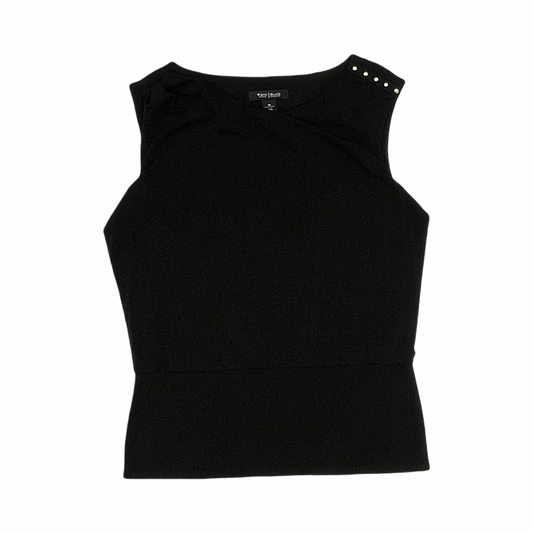 Blouse Sleeveless By White House Black Market In Black, Size:M