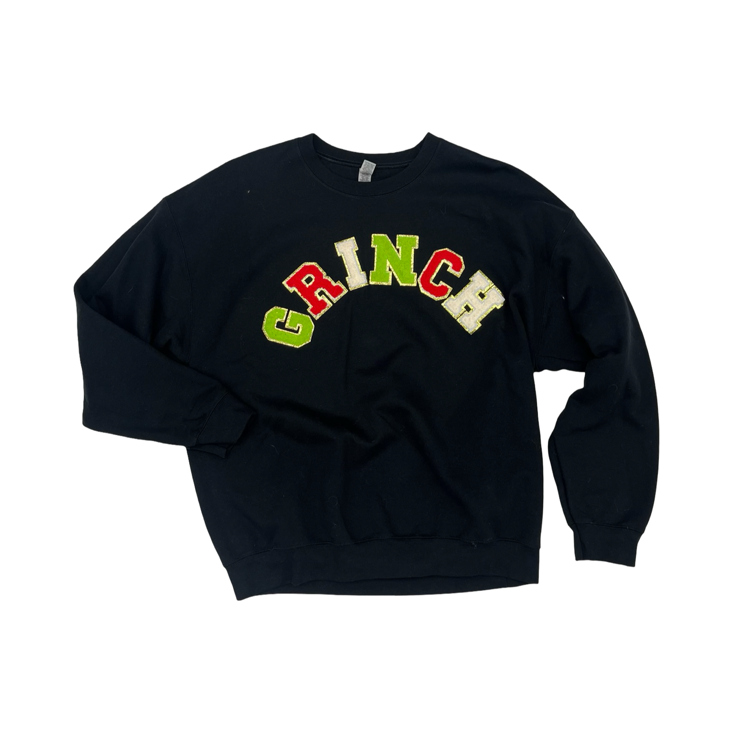 Sweatshirt Crewneck By Gildan In Black, Size:Xl