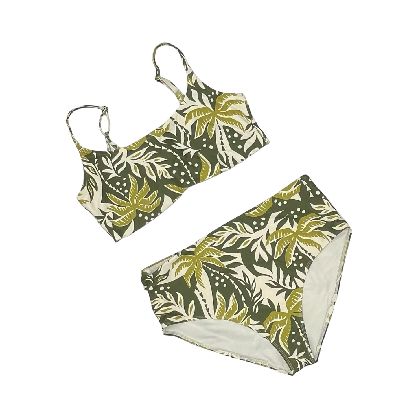 Swimsuit 2Pc By Old Navy In Green, Size:Xxl