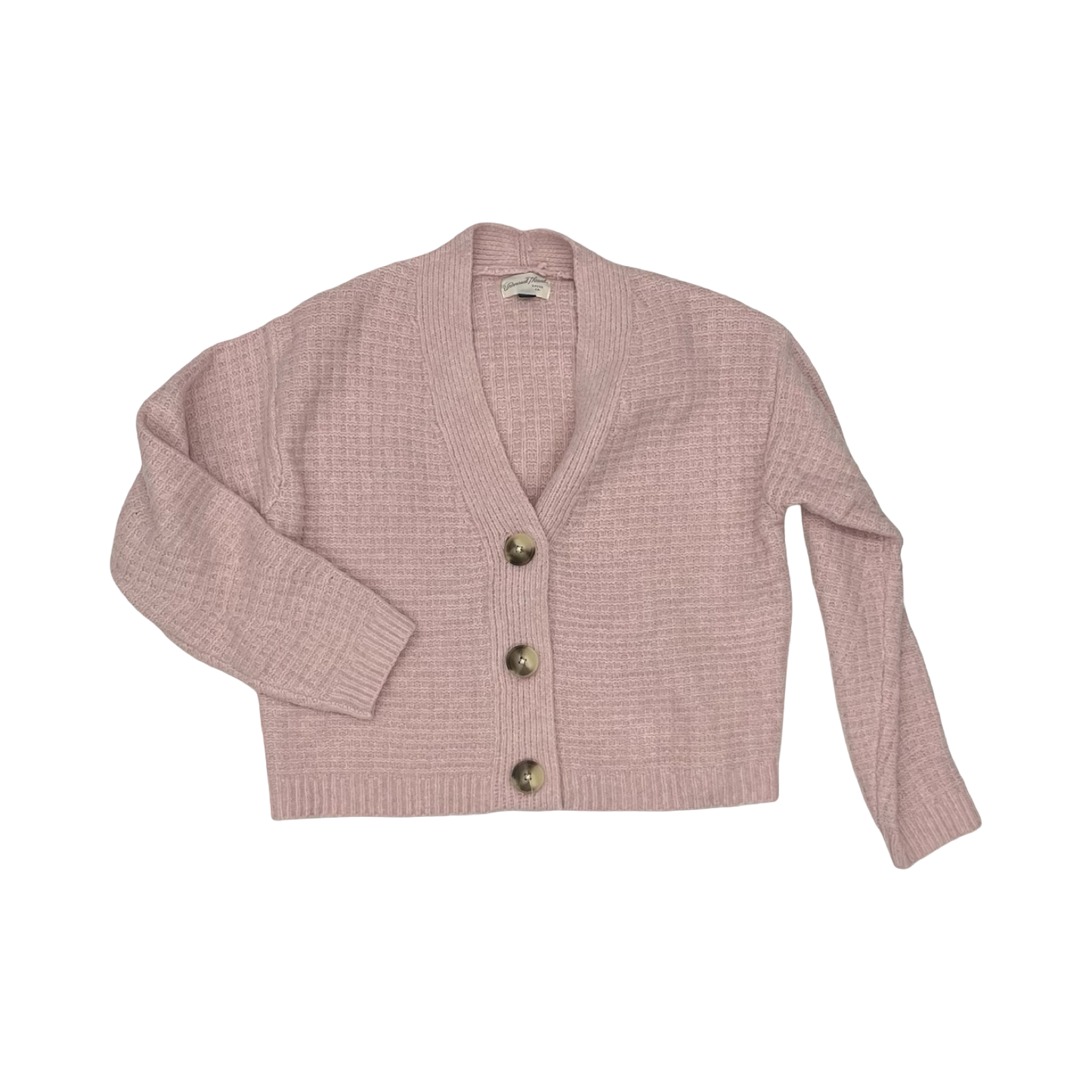 Sweater Cardigan By Universal Thread In Pink, Size:M